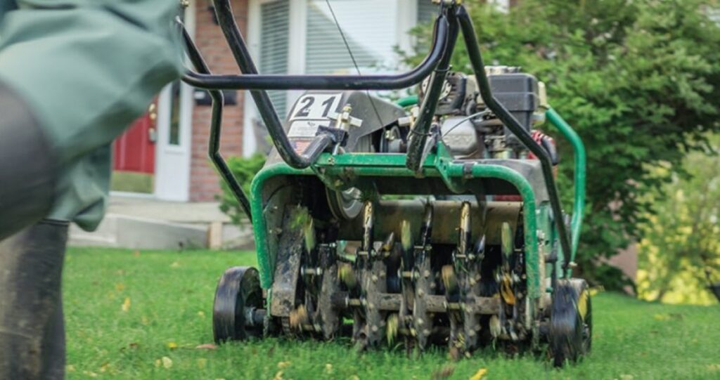 Aeration and seeding
