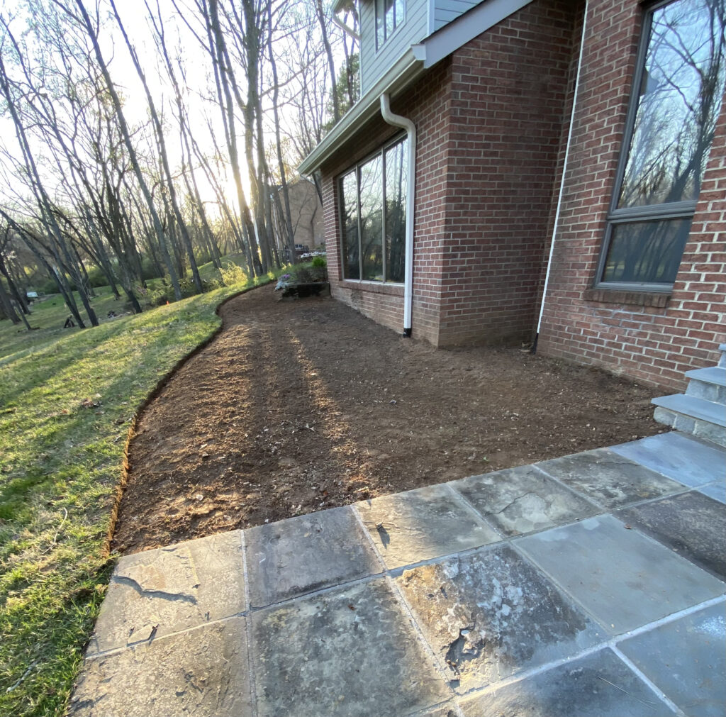 Landscape flowerbeds designs